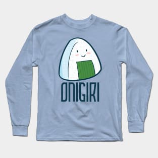 Cute Yummy Onigiri Long Sleeve T-Shirt